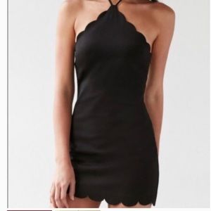 Black Halter Dress